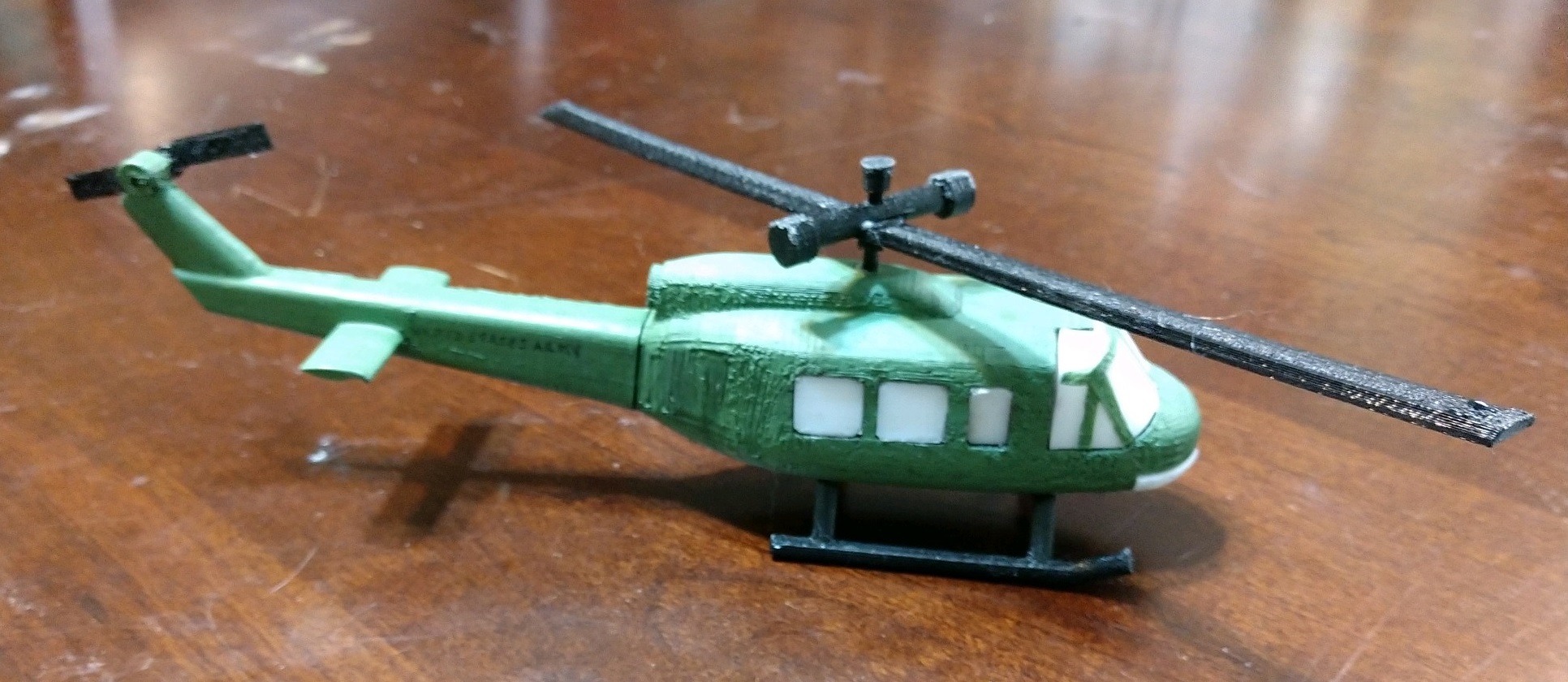 Bell Huey/Bell 205 Partial Remix for Prop