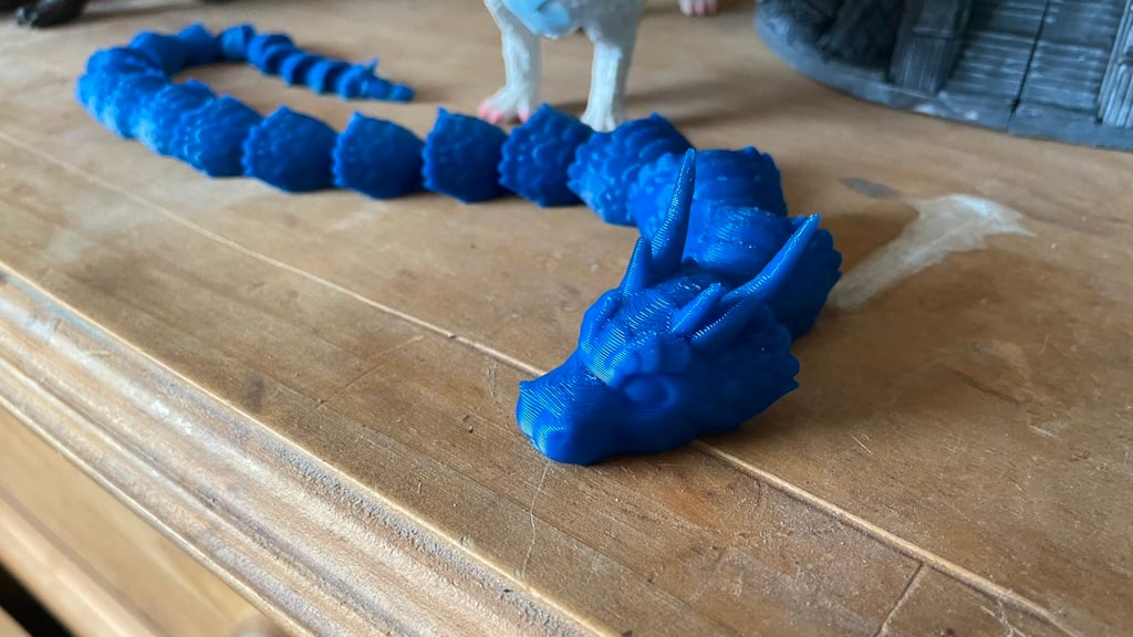 Print In Place Dragon Snake