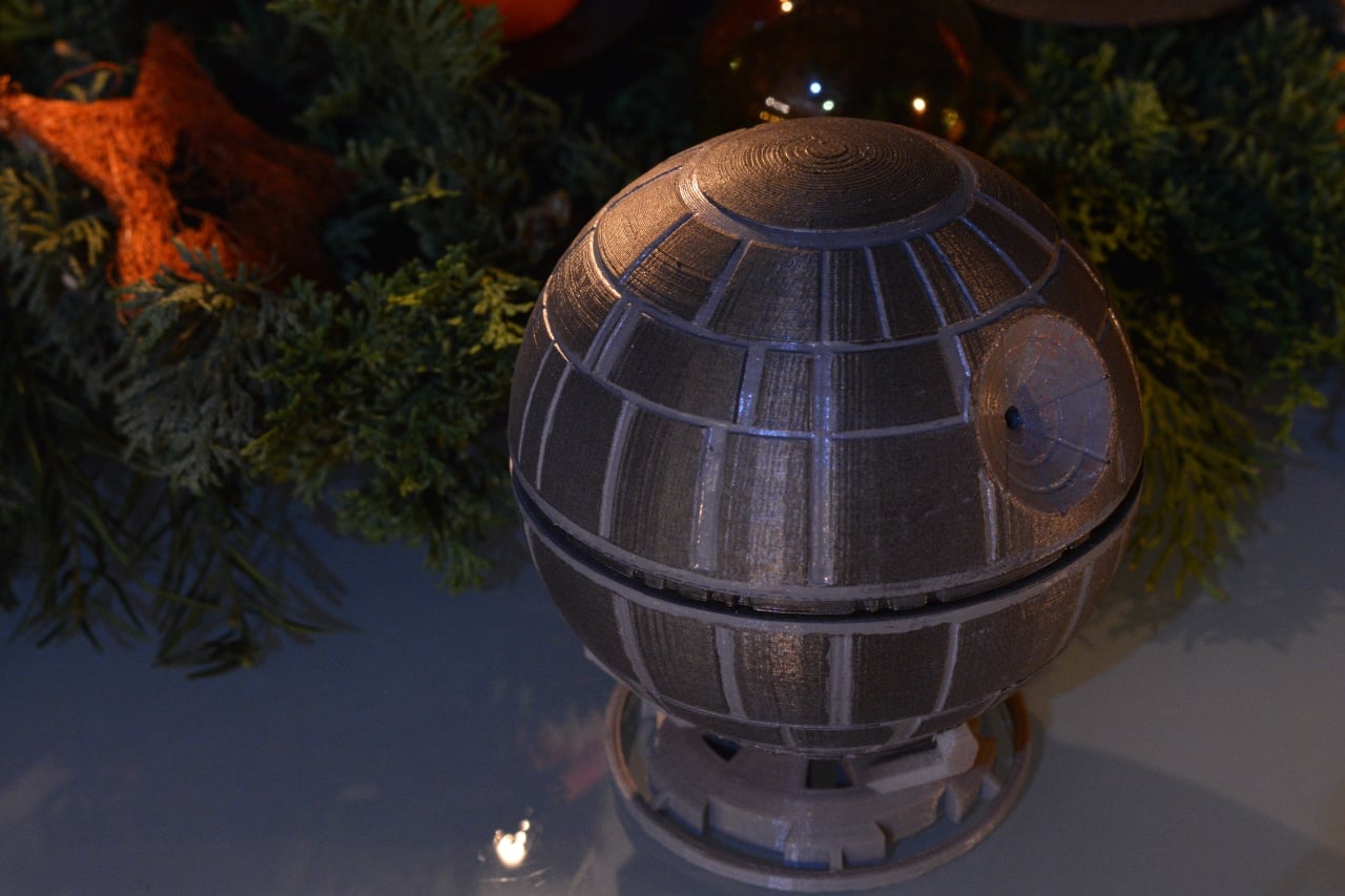 Death Star christmas decoration