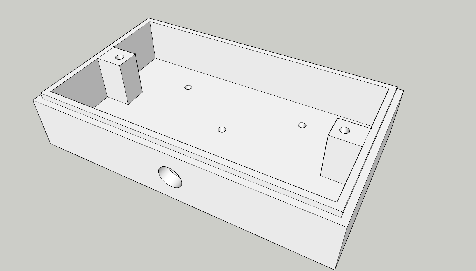 Twin Socket back box