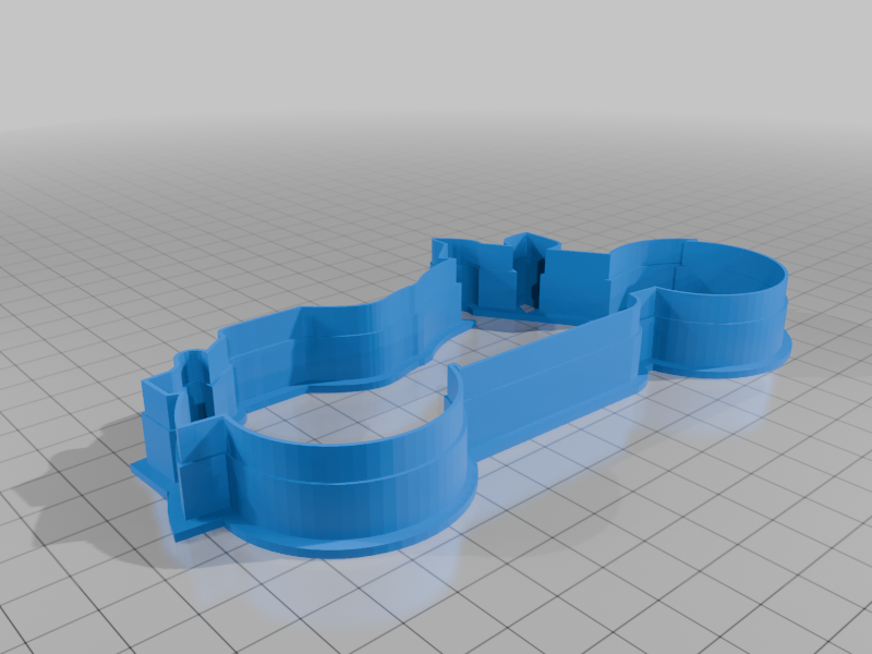 2 Piece remix of Motorcycle Cookie Cutter by Sterminare