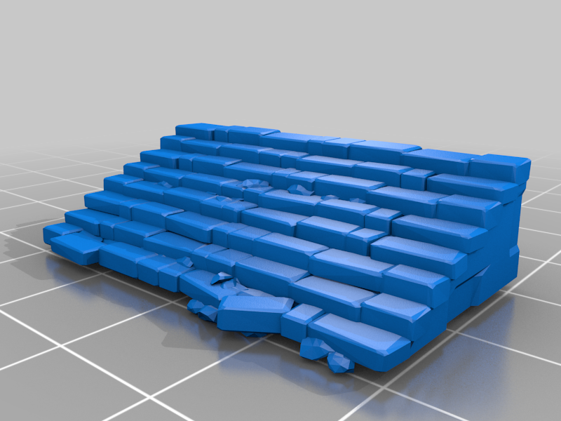 scatter terrain 3D model