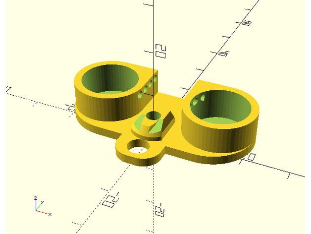 MPMD adjustable magnetic bed clip (OpenSCAD tribute)