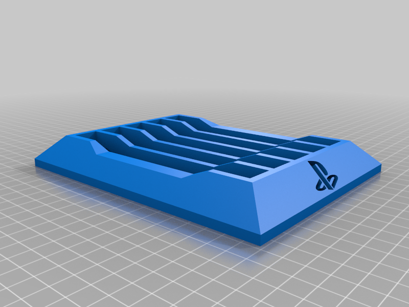 PlayStation / XBOX game case holder - customizable step file included