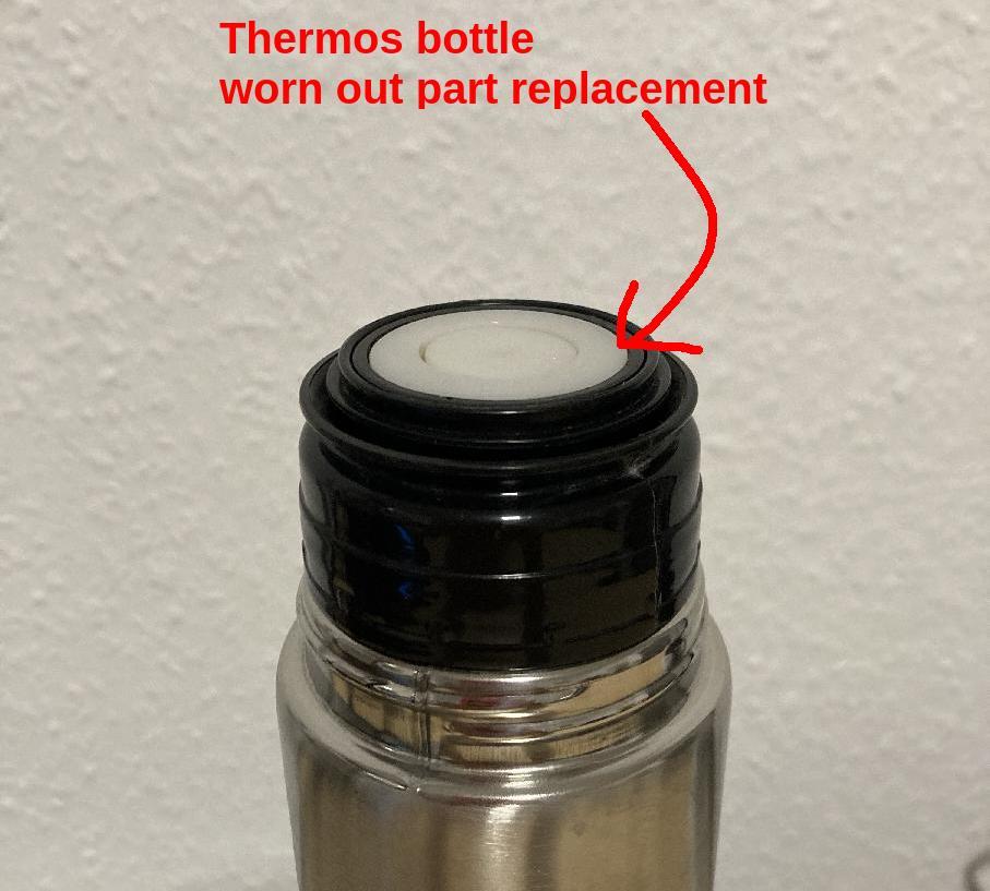 Thermos Bottle Clap Replacement / Thermoskanne Verschluss Ersatzteil