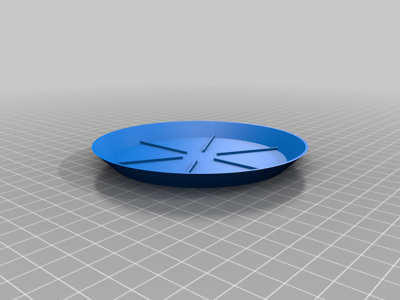 Simple Planter Drainage Tray dish for 3.5" 90mm pot base
