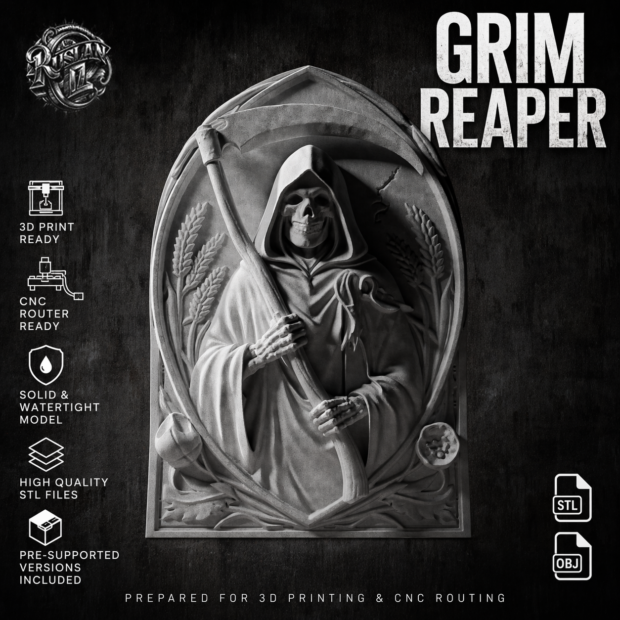 Grim Reaper Wall Panel #RoZ
