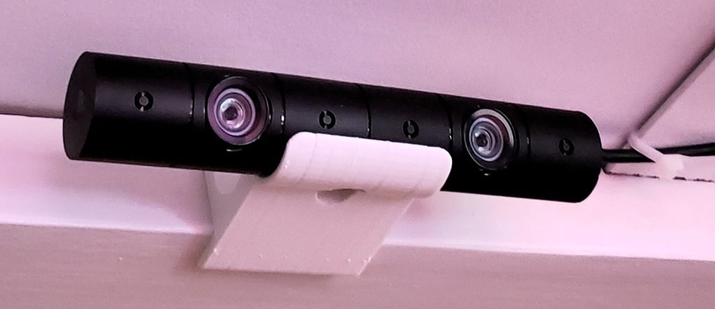PS4 VR/Stream Camera Mount for 1.5 Inch Shelf