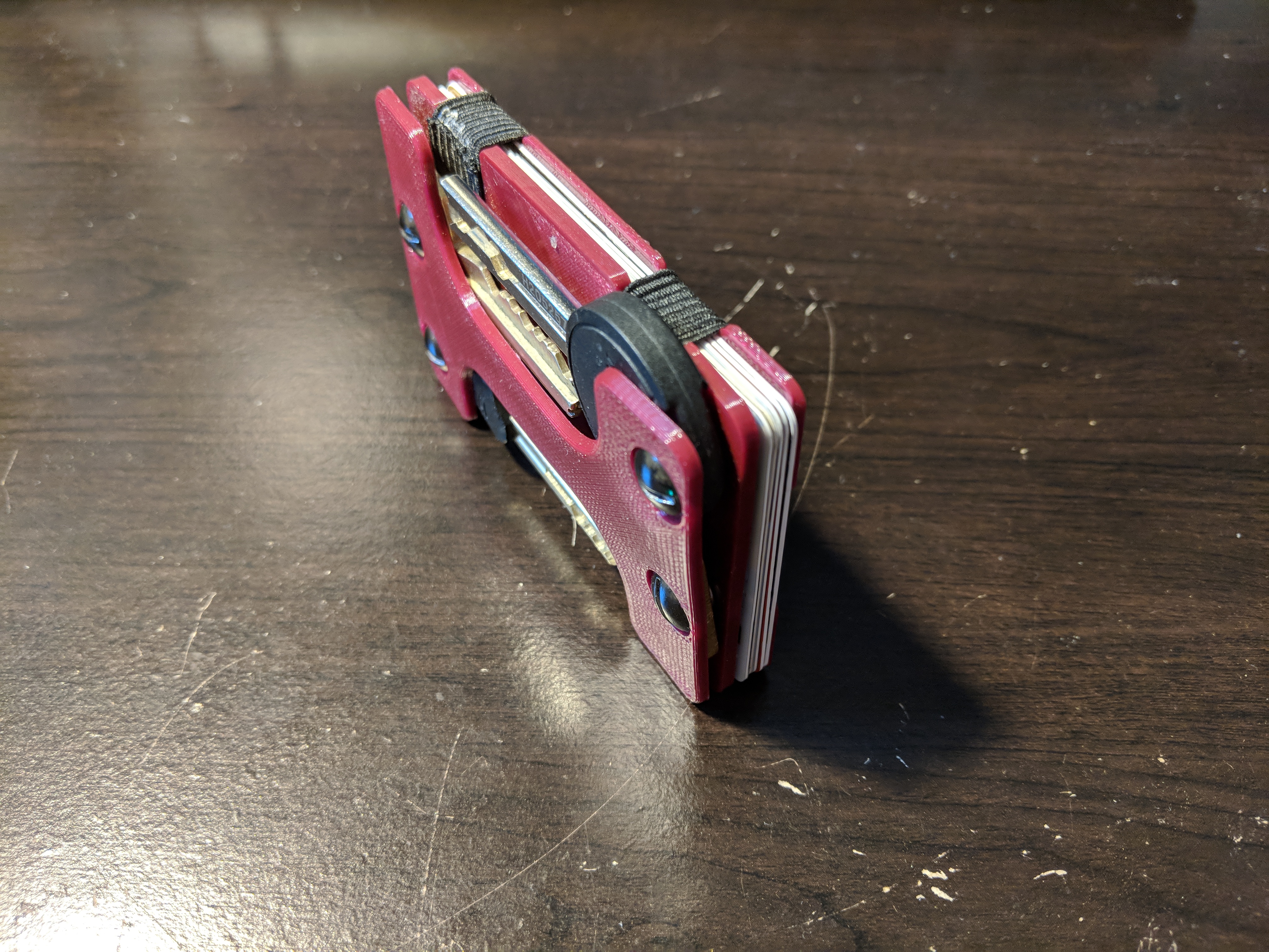 Minimalist Wallet and Key Organizer