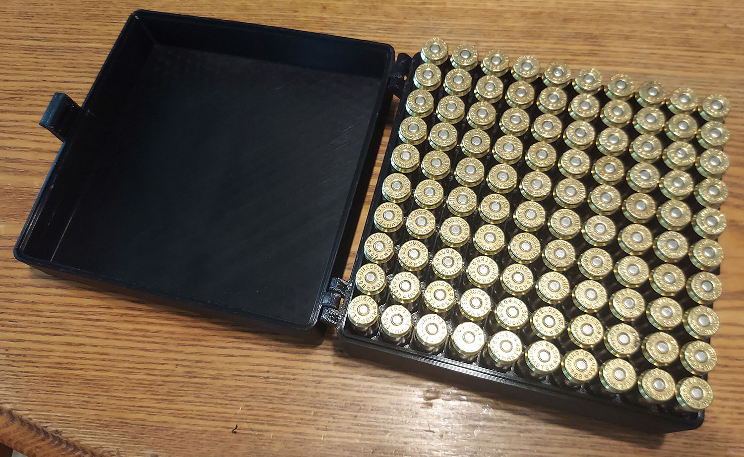 450 Bushmaster 100 round ammo box, version 2