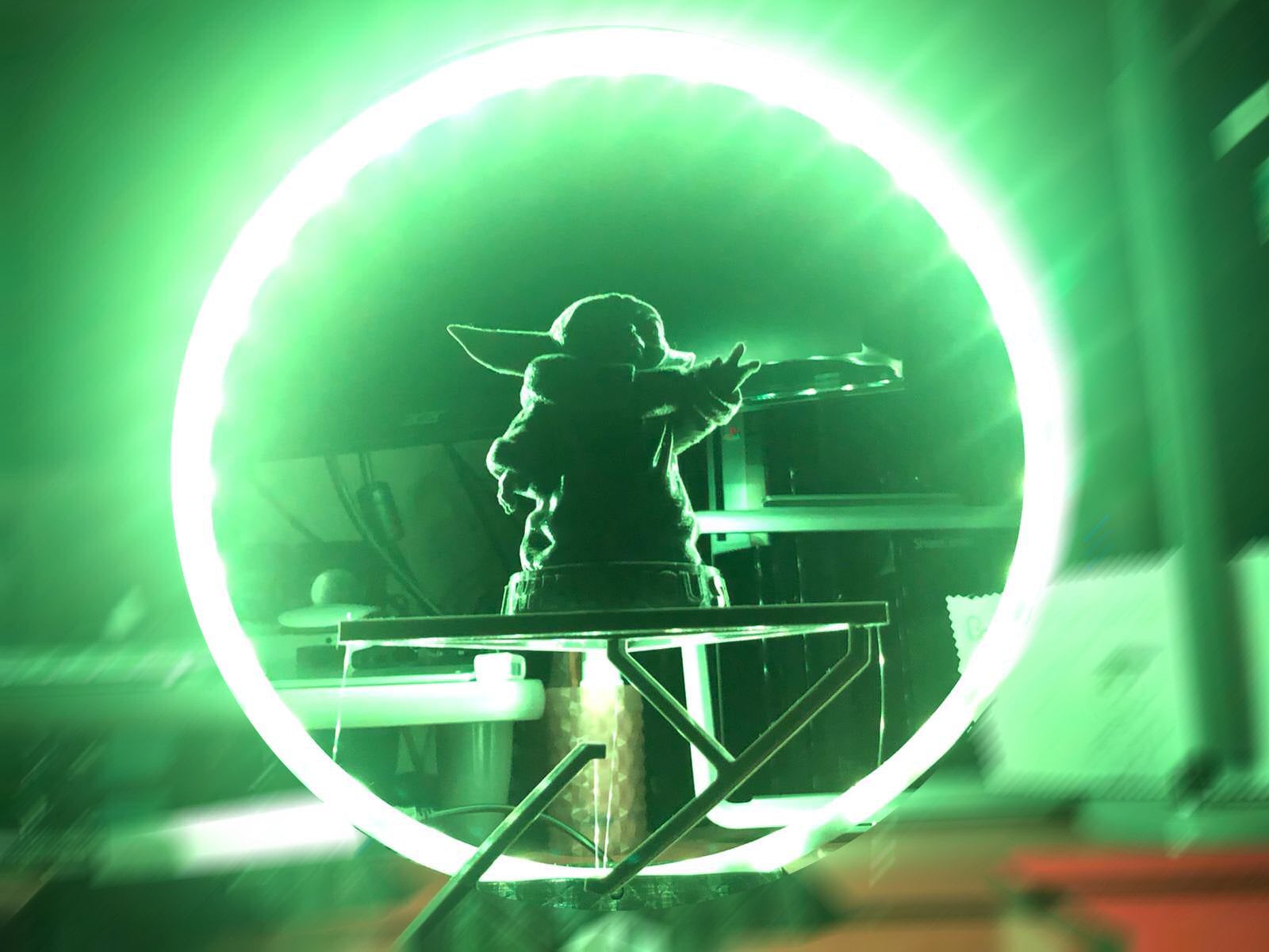 Slimmer Circle Lamp - 100cm and 50cm led strip