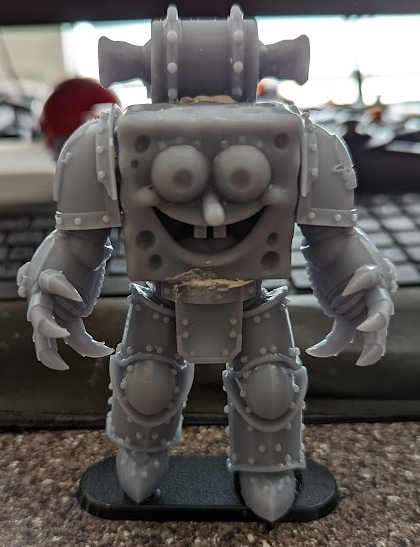 Lord Spongerobert Ironpants 3D model