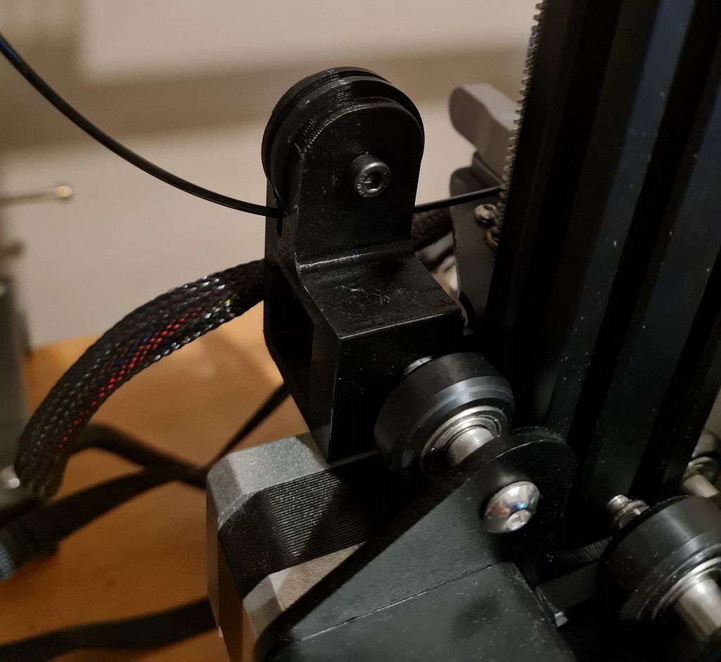 Ender 3 Pro filament feed roller