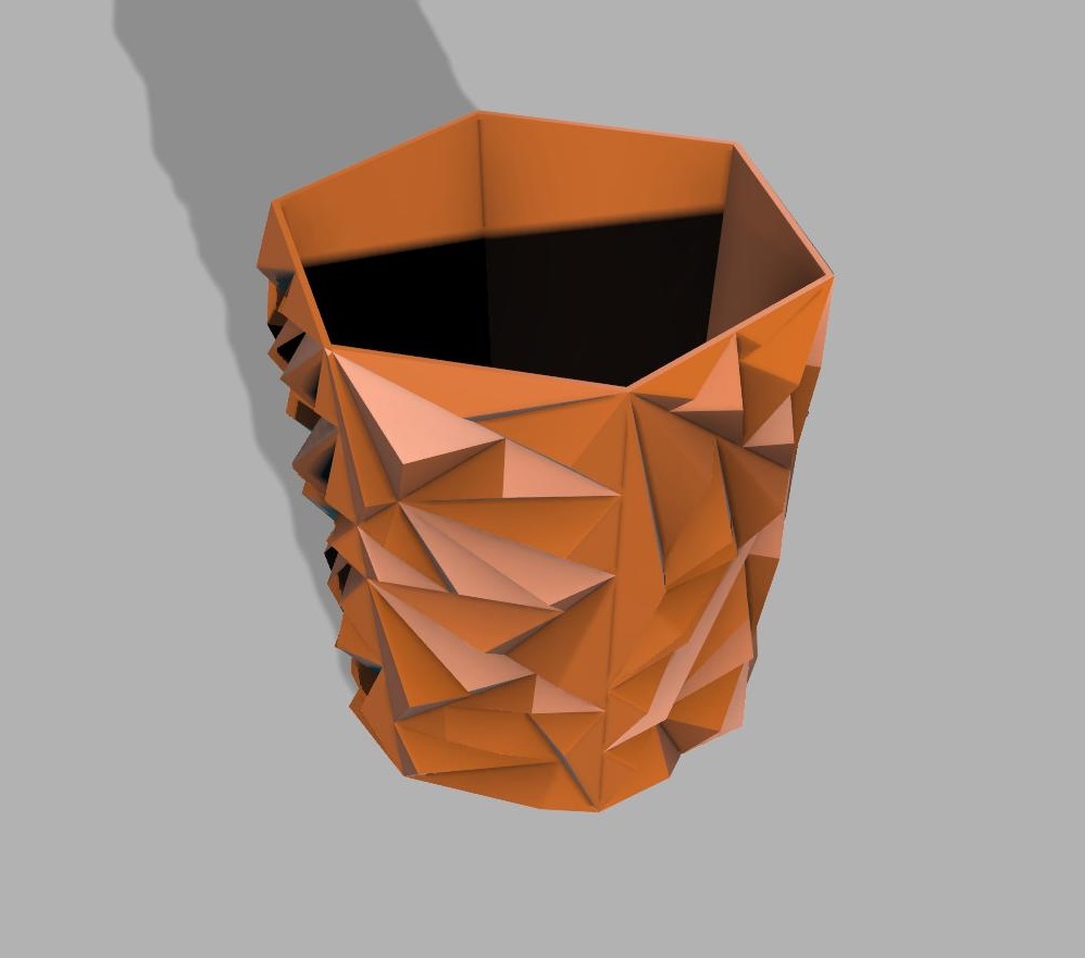 Geometric Plant Pot