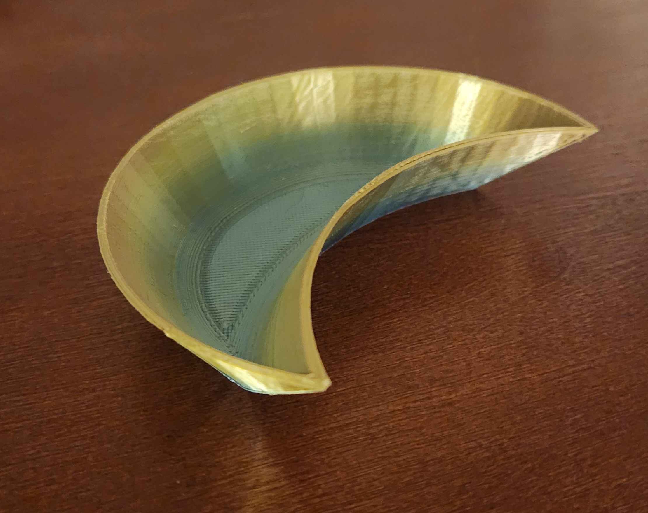 Crescent Moon Bowl — Stackable — Tesselates Laterally