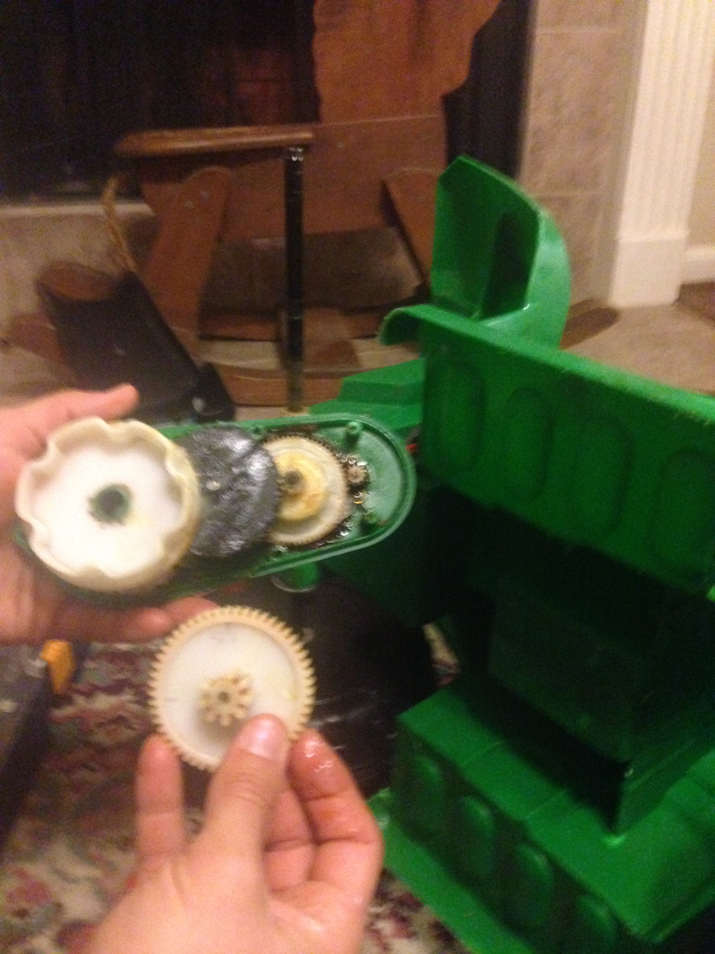involute gear two rows of teeth - PowerWheel Ride on Toy