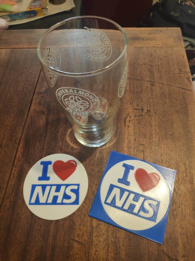 I love the NHS beermat