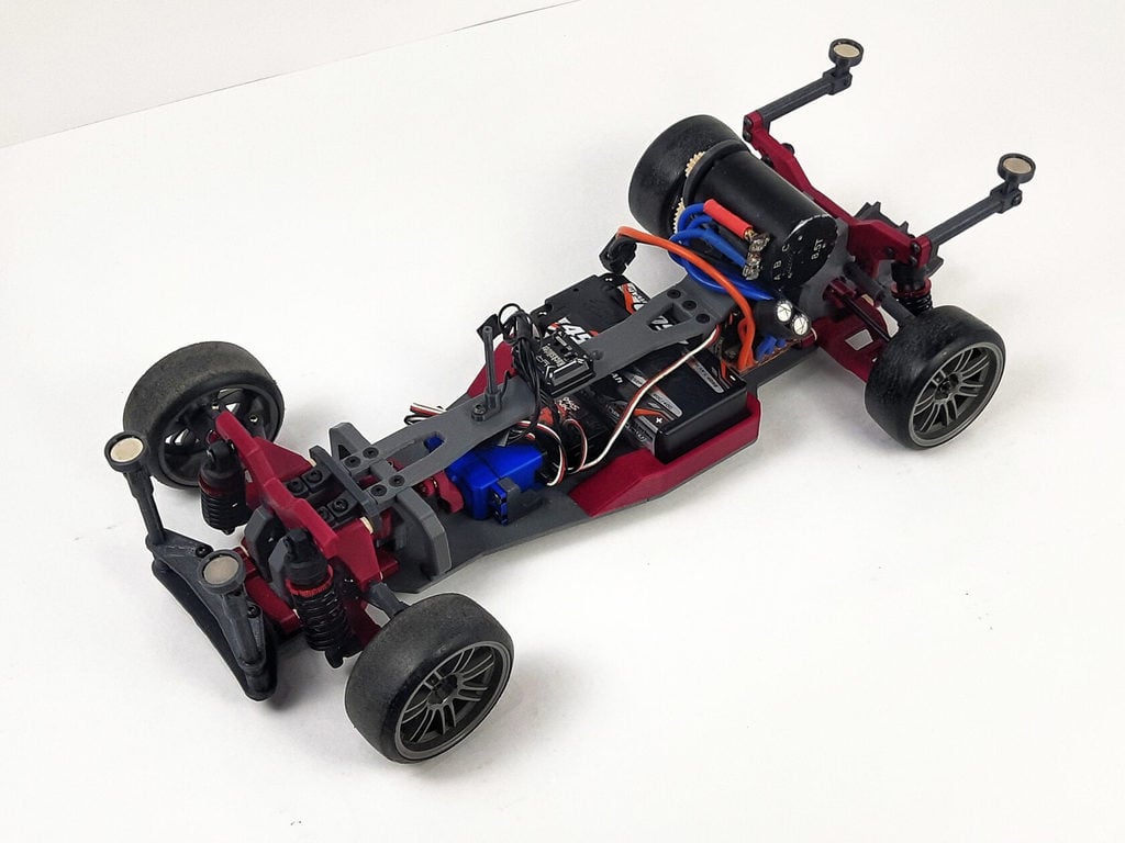 RC Car - Sliced S1 1:10 RWD RC drift chassis (test part)