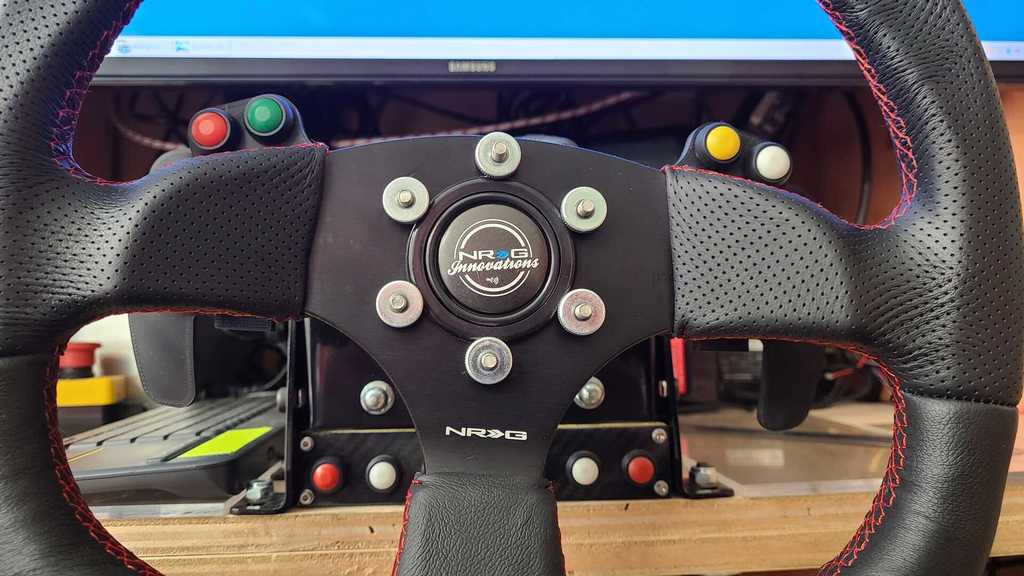 NRG Steering Wheel Button Plate / Shifter Mount