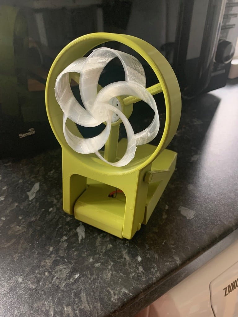 Battery Toroidal Desk Fan