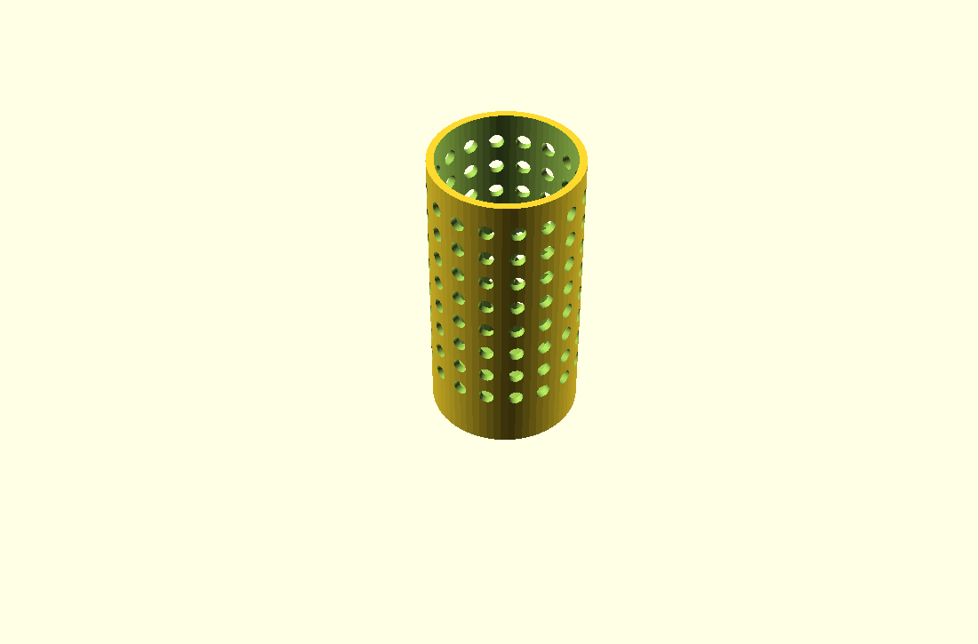 Pot à trou