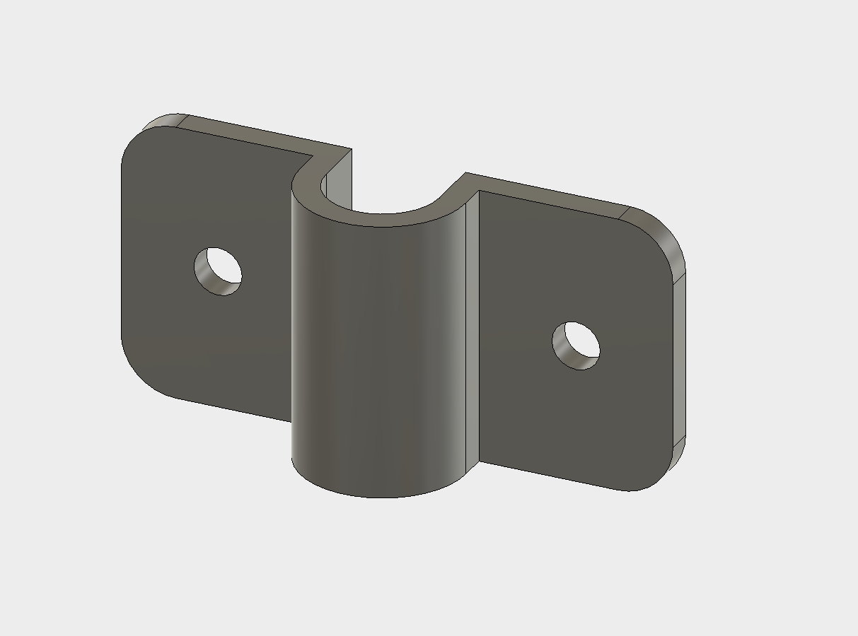 Simple cable clip