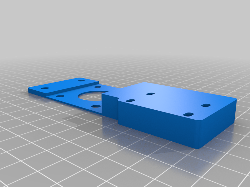 Ender 5 Plus Dual Gear Extruder Mounting Plate
