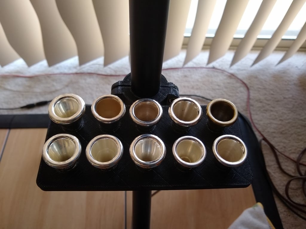 Horn Mouthpiece rack for music stand