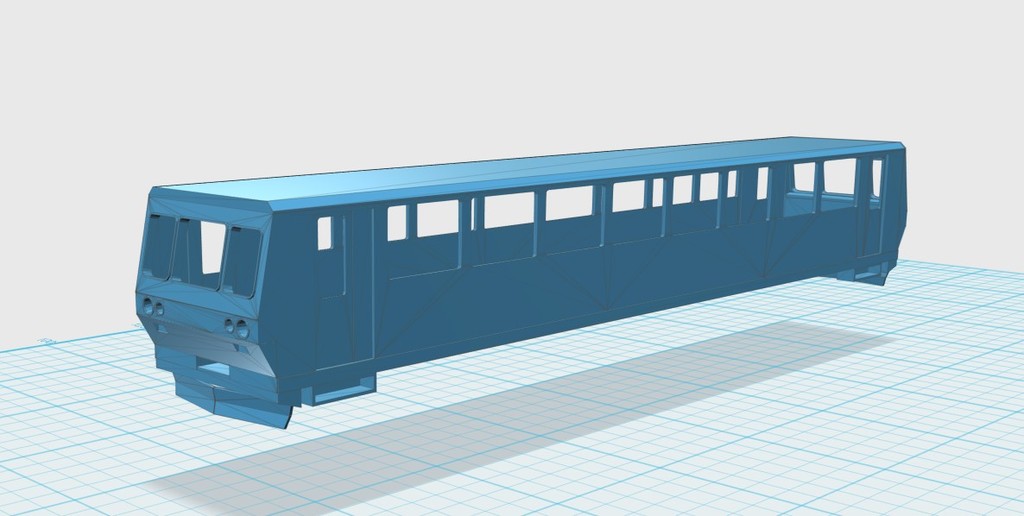 H0m Freelance Railcar, CFC X2000 inspired