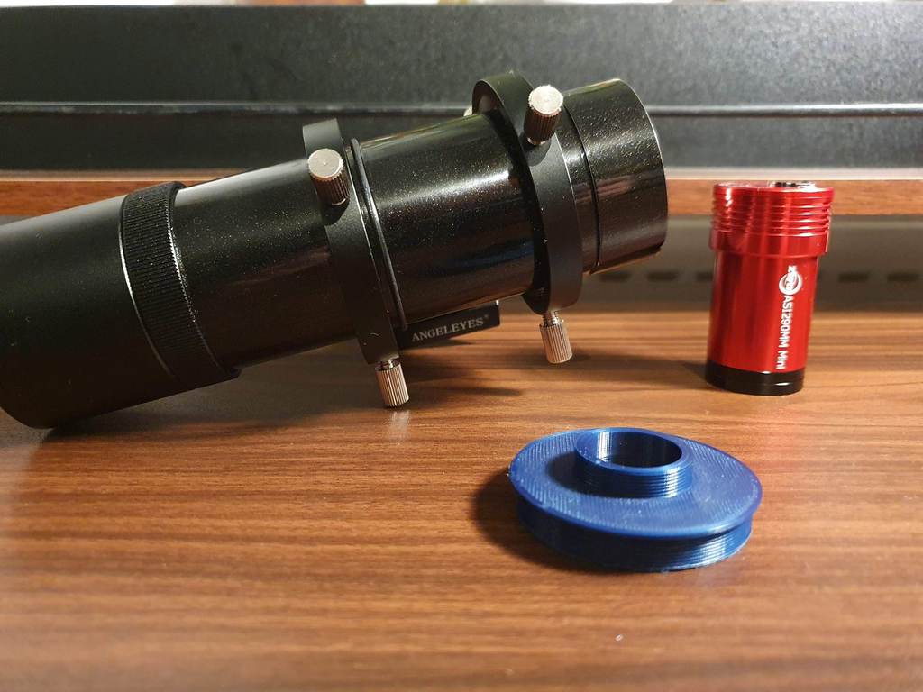 Finderscope adapter Skywatcher to ZWO ASI290 Mini (M52 to M28.5)
