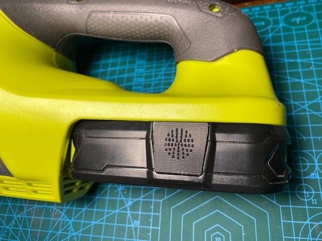 Ryobi Battery Clone Side button