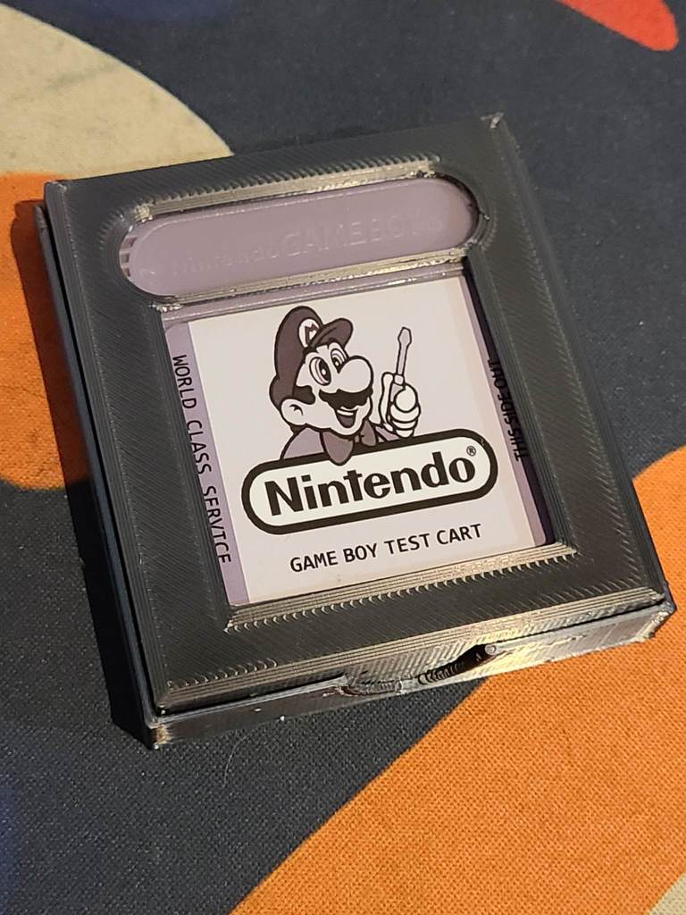 Print in Place Gameboy Cartridge protector holder