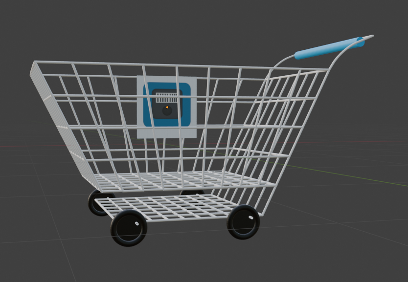 Smart Trolley Design 3D