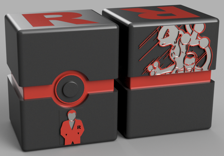 Destined Rivals - Pokemon Card Deck Case TCG