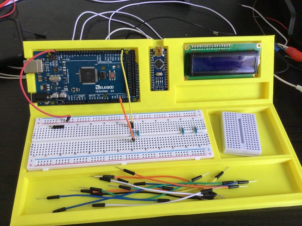 Arduino Microcontroller and Breadboard Stand
