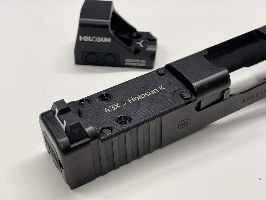 Adapter to Mount Holosun 507k on Glock 43X MOS