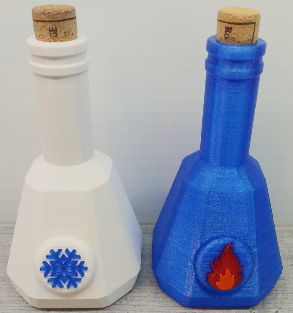 Potions of fire and ice resistance