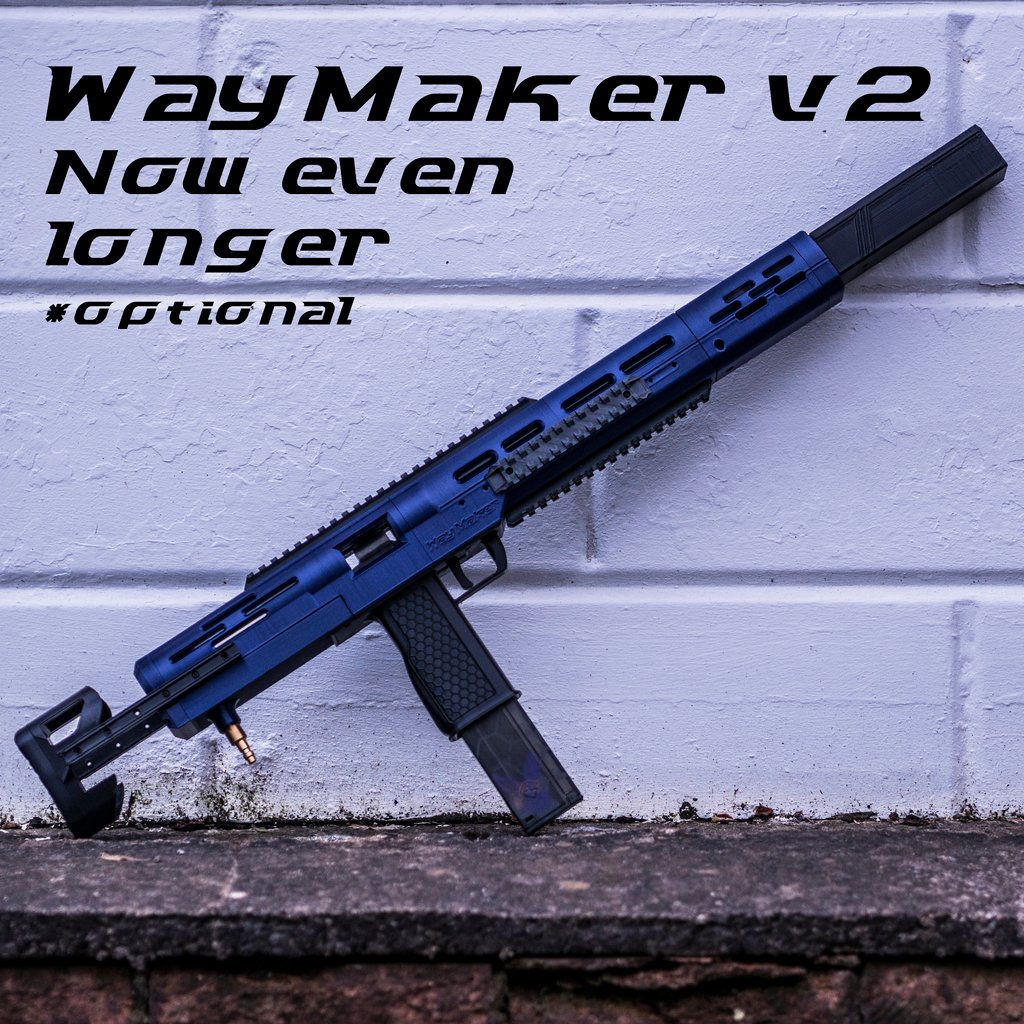 WayMaker Nerf Blaster v2 Long Edition