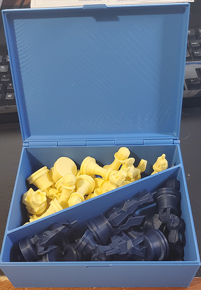 Storage Box for Low Poly Pokémon Chess Set