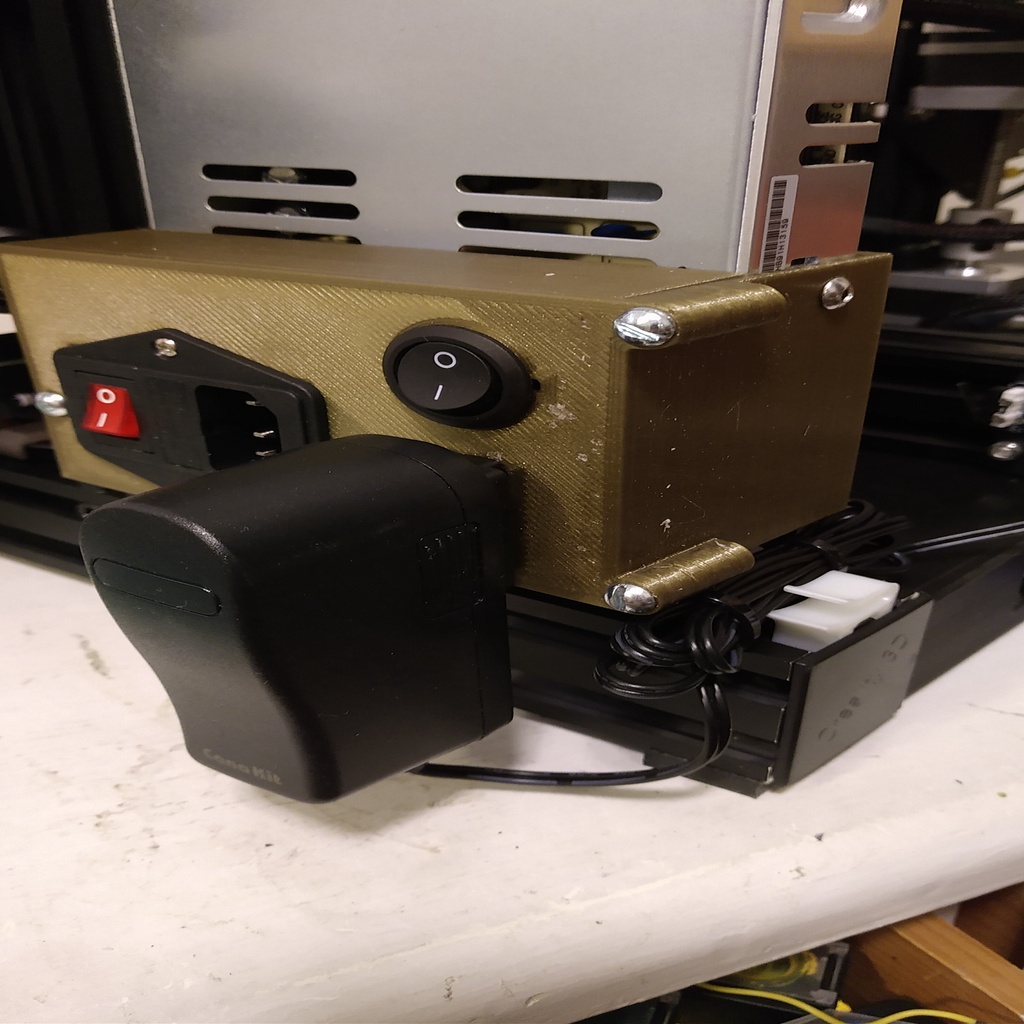 Ender 3 Pro Power Supply AC Mount