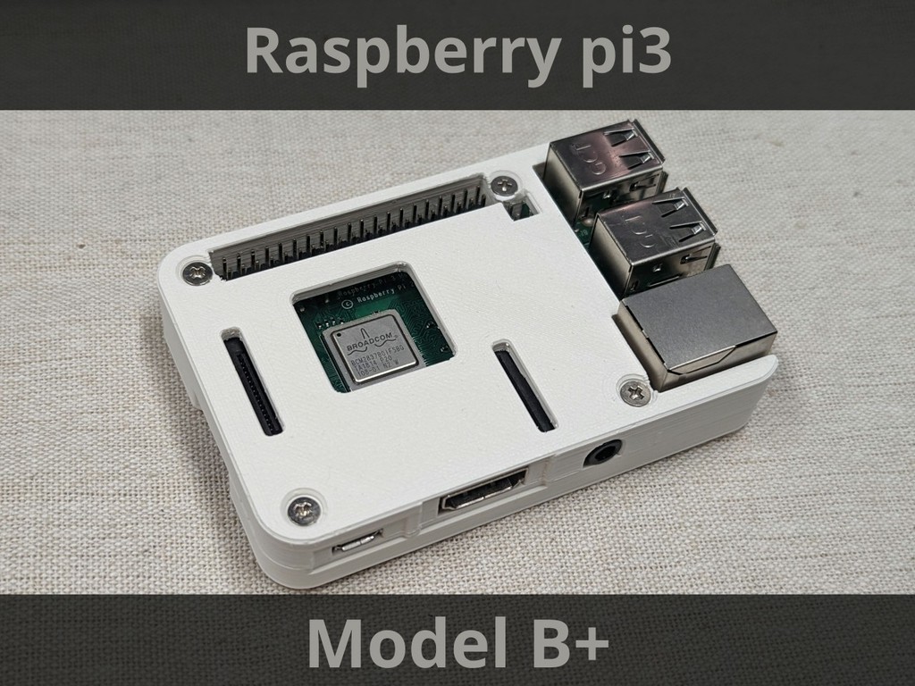  Raspberry pi 3 Model B+ case