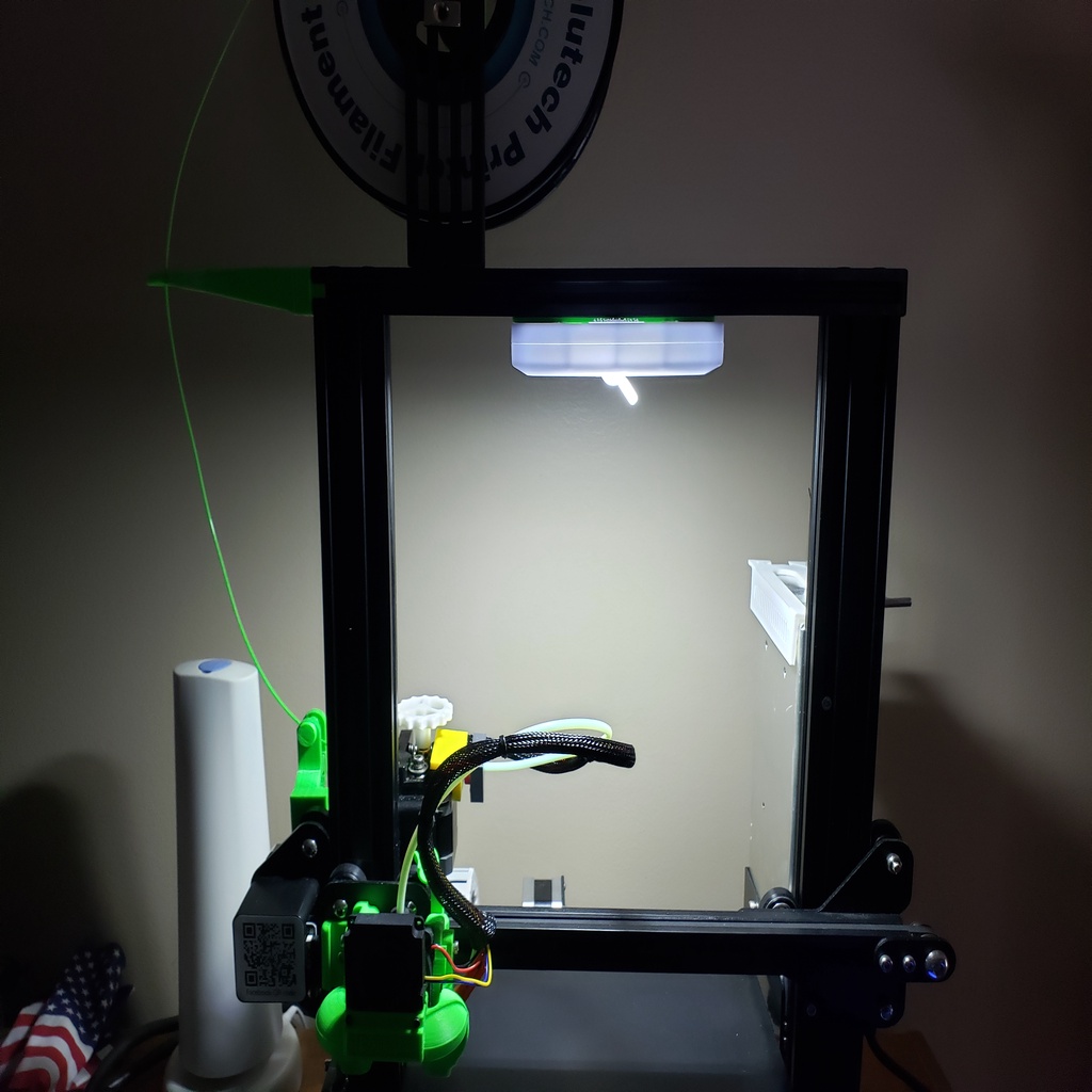 Extrusion Mount for Harbor Freight Flip Light