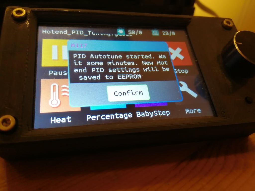 Hotend and Heatbed PID Tuning - Gcode programs