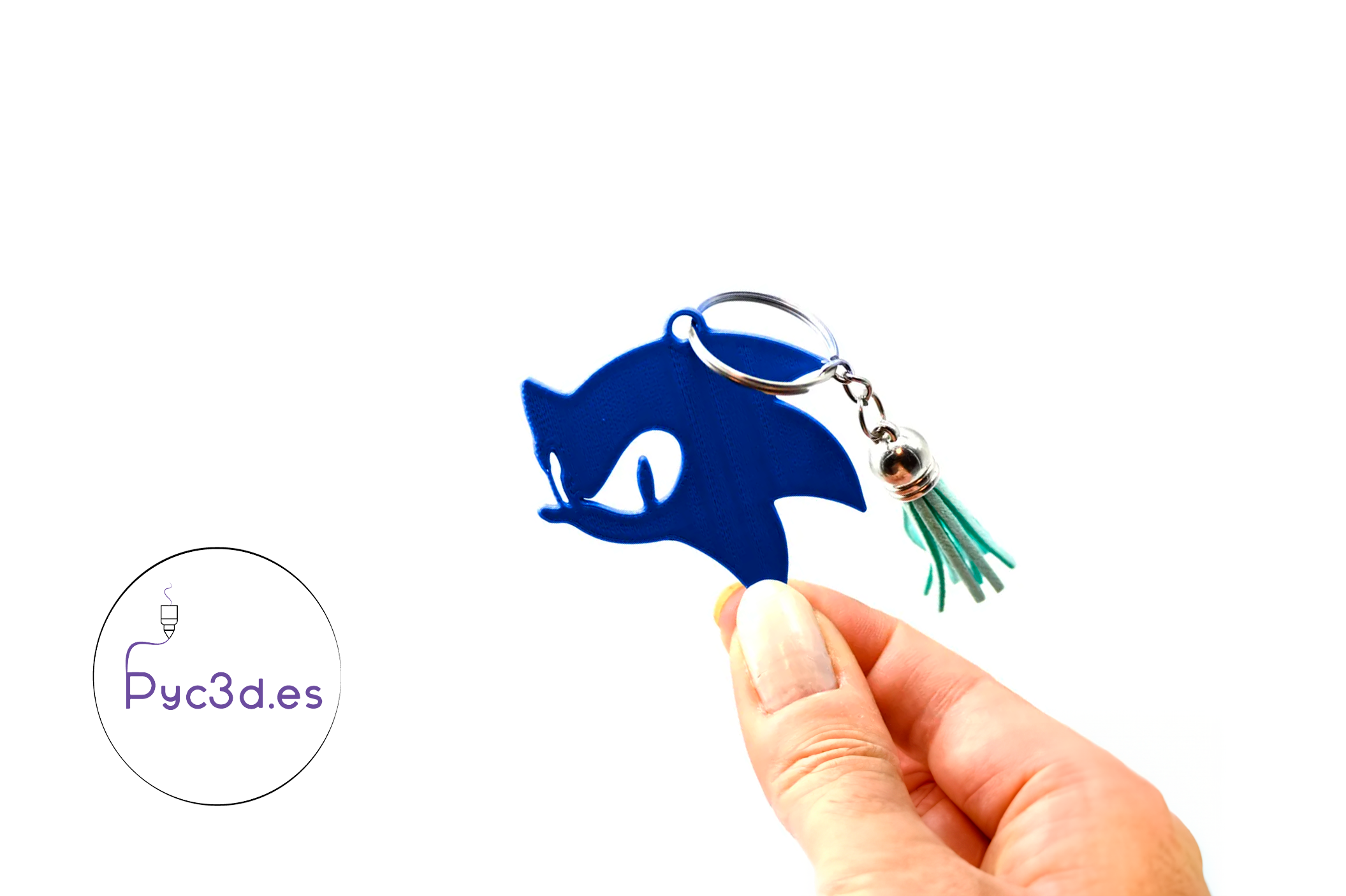 SONIC HEAD KEYCHAIN