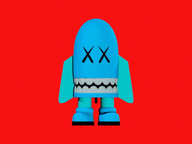 Miniatura 2 do modelo 3D Blitz Kaws