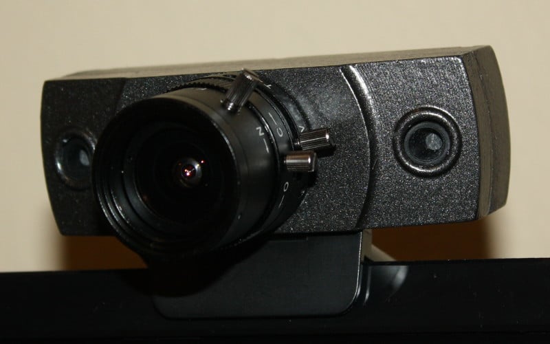 C920 Logitech webcam enclosure for CS mount lens