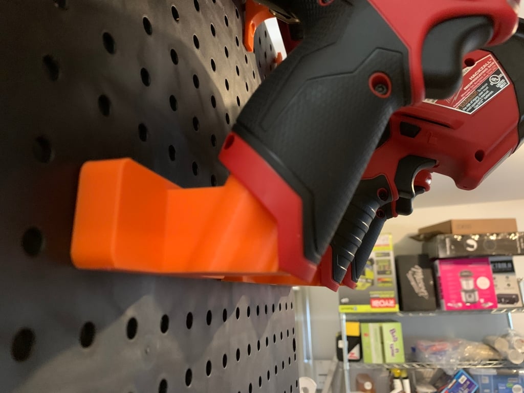 Pegboard Mount for Milwaukee M12 Tools