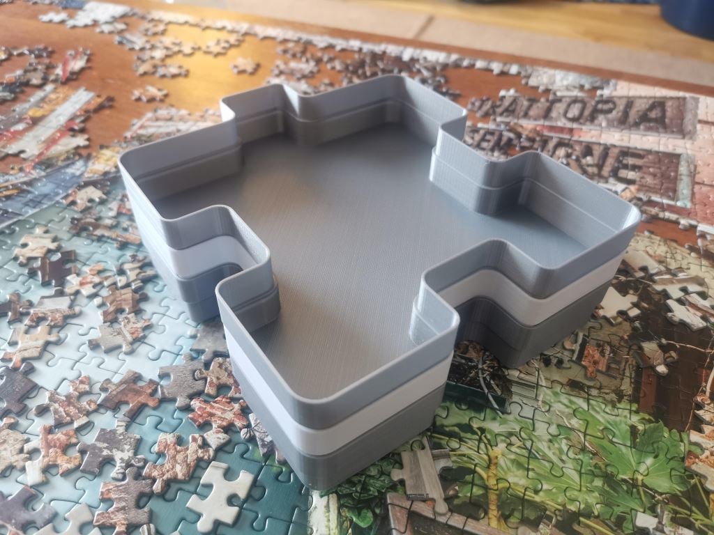 Puzzle sorting/storage Stacking Tray