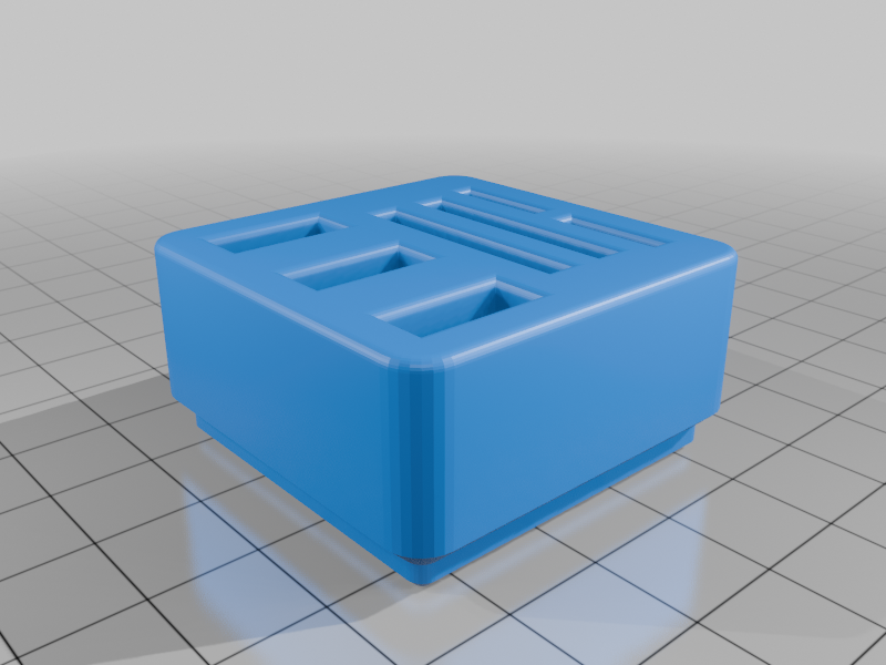 USB/SD card holder gridfinity