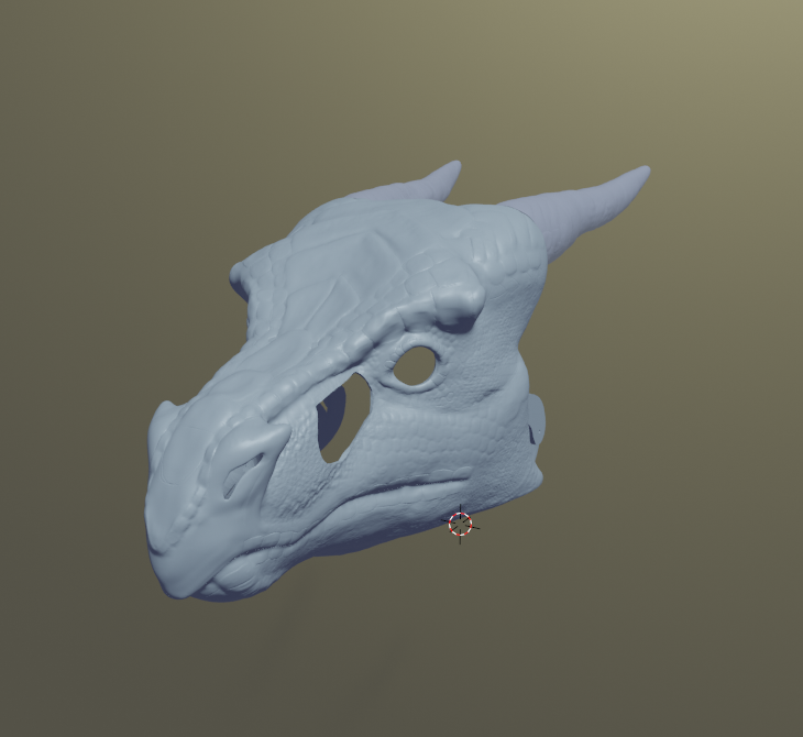 Icewing Dragon Mask